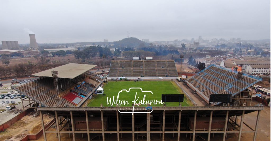 This is Rufaro Stadium in a picture taken by photojournalist Wilson Kakurira